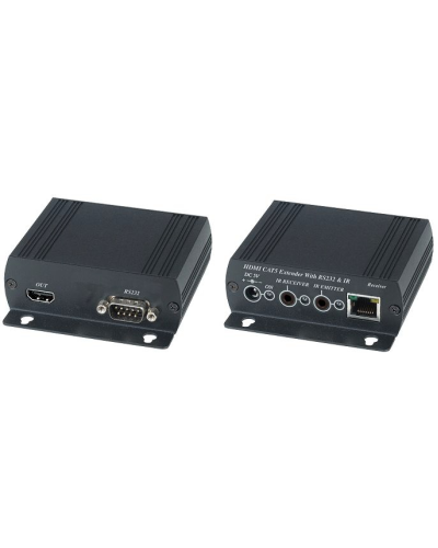 HE02. Комплект для передачи HDMI-сигнала и RS232. SC&T в Сочи