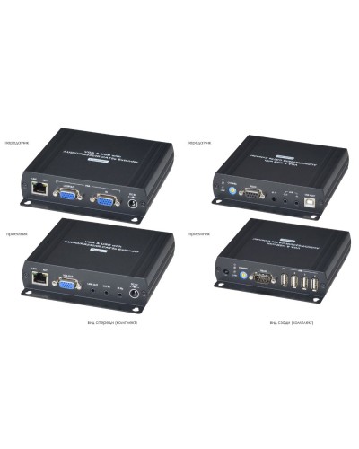 VKM04. Удлинитель VGA, клавиатуры, мыши. SC&T в Сочи