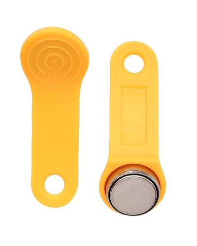RW 1990 SLINEX (желтый). Ключ электронный Touch Memory с держателем. SLINEX в Сочи