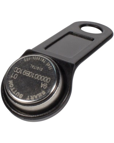 DS 1990А-F5 (черный). Ключ электронный Touch Memory с держателем. SLINEX в Сочи
