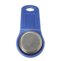 RW 1990 SLINEX (синий). Ключ электронный Touch Memory с держателем. SLINEX