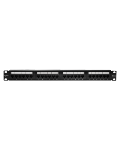 Патч-панель 19", 24хRJ-45, UTP, Cat.5e, 1U (10-0403): Патч-панель 19'' в Сочи