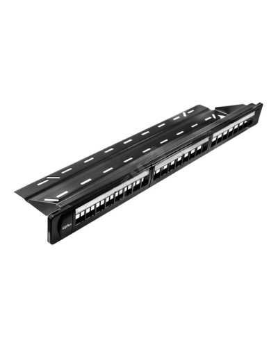 Модульная патч-панель 19", под 24 модуля Keystone, UTP, 1U (10-0401): Модульная патч-панель под 24 модуля, UTP, 1U в Сочи