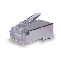 Коннекторы 8P8C FTP Cat.5e (RJ-45) (100шт) (10-0231). Разъем RJ-45. SUPRLAN