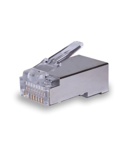 Коннекторы 8P8C FTP Cat.5e (RJ-45) (100шт) (10-0231). Разъем RJ-45. SUPRLAN в Сочи