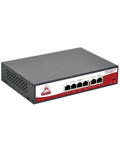 SR-PS0420FBL. Коммутатор с питанием по PoE. SarmatT в Сочи