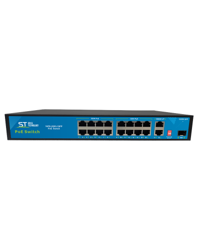 ST-S165POE PRO (версия 2). Сетевой PoE коммутатор. Space Technology в Сочи