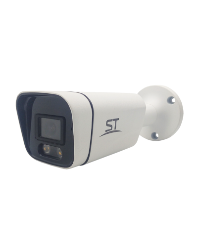ST-S3523 FULLCOLOR CITY (2.8) (белый). Видеокамера IP цилиндрическая. Space Technology в Сочи