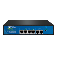 ST-S45POE (версия 4). Сетевой PoE коммутатор . Space Technology