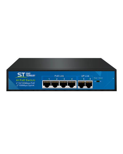 ST-S45POE (версия 4). Сетевой PoE коммутатор . Space Technology в Сочи