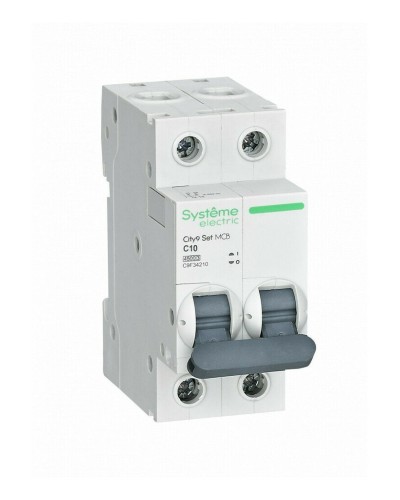 City9 Set 2P 10А 4.5kA С (C9F34210). Автоматический выключатель. Systeme Electric в Сочи
