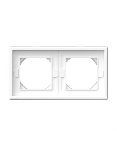 ArtGallery Aqua рамка 2-местная, IP44, белый (GAL440102). Рамка. Systeme Electric в Сочи
