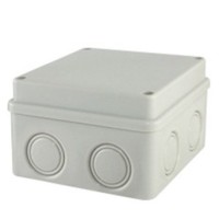 Коробка ОП 110х110х70мм, крышка на винтах, IP55, 8вх., без гермовводов (SQ1401-0824). Распаячная коробка. TDM ЕLECTRIC