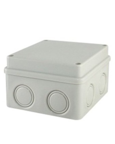 Коробка ОП 110х110х70мм, крышка на винтах, IP55, 8вх., без гермовводов (SQ1401-0824). Распаячная коробка. TDM ЕLECTRIC в Сочи