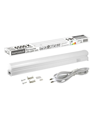 ДПО 2001 5 Вт, 6500К, IP40 (SQ0329-0112). Светильник LED. TDM ЕLECTRIC в Сочи