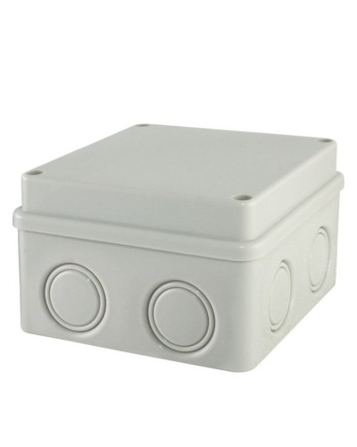 Коробка ОП 110х110х70мм, крышка на винтах, IP55, 8вх., без гермовводов (SQ1401-0814). Распаячная коробка. TDM ЕLECTRIC в Сочи