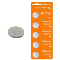 CR2430 Lithium 3V BP-5 TDM (SQ1702-0030). Элемент питания. TDM ЕLECTRIC