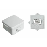 Коробка ОП 65х65х50мм, крышка,  IP54, 4вх. (SQ1401-0111). Распаячная коробка. TDM ЕLECTRIC