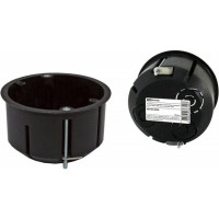 Коробка СП D73х45мм, саморезы, металлические лапки, IP20 (SQ1403-0909). Установочная коробка. TDM ЕLECTRIC