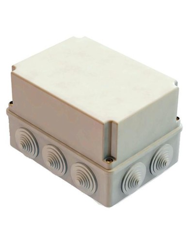 Коробка ОП 190х140х120мм, крышка, IP44, 10 гермовводов (SQ1401-1245). Распаячная коробка. TDM ЕLECTRIC в Сочи
