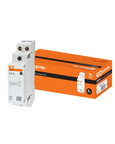 КМ 63/2-25 1НО;1НЗ (SQ0213-0007). Контактор модульный. TDM ЕLECTRIC в Сочи
