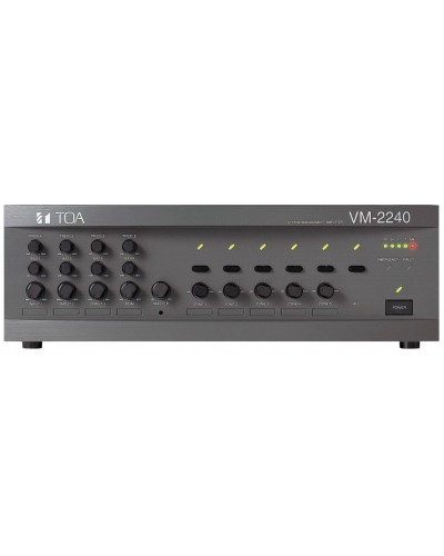 VM-2240 ER (TOA). Усилитель трансляционный зональный, 240 Вт. TOA в Сочи