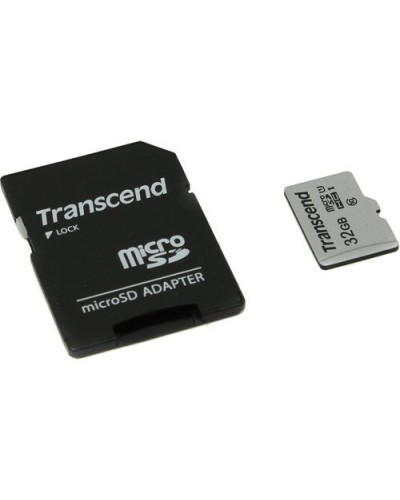 TS32GUSD300S-A. Карта памяти microSDXC, 32 ГБ, Class 10. TRANSCEND в Сочи