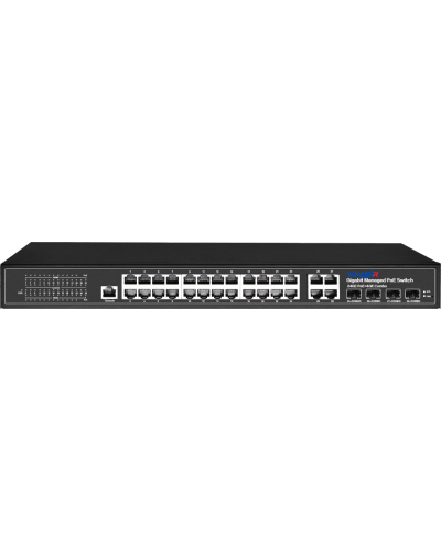TR-NS24284C-400-24PoE. Коммутатор с PoE. Trassir в Сочи
