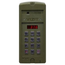 БВД-316R. Вызывная панель аудиодомофона. VIZIT