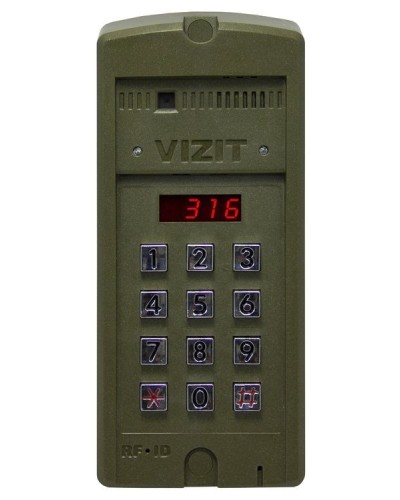 БВД-316R. Вызывная панель аудиодомофона. VIZIT в Сочи