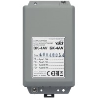 БК-4AV. Блок коммутации домофона. VIZIT