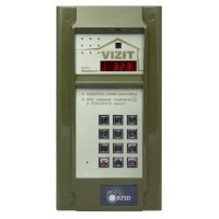 БВД-323F. Вызывная панель аудиодомофона. VIZIT