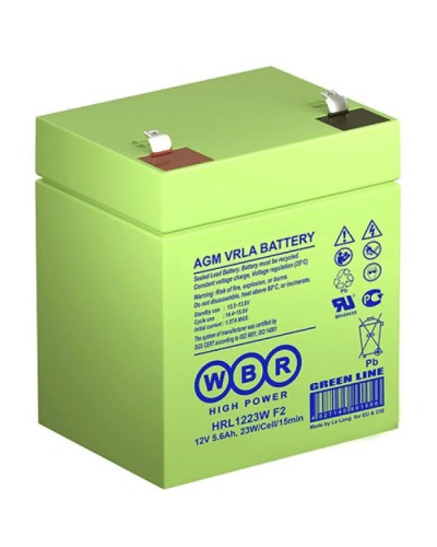 WBR HRL1223W F2. Аккумулятор герметичный свинцово-кислотный. WBR в Сочи