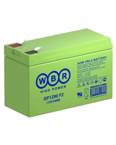 WBR GP1290 F2. Аккумулятор герметичный свинцово-кислотный. WBR в Сочи