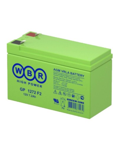 WBR GP1272 F2 (12V28W). Аккумулятор герметичный свинцово-кислотный. WBR в Сочи
