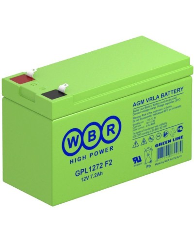 WBR GPL1272 F2. Аккумулятор герметичный свинцово-кислотный. WBR в Сочи