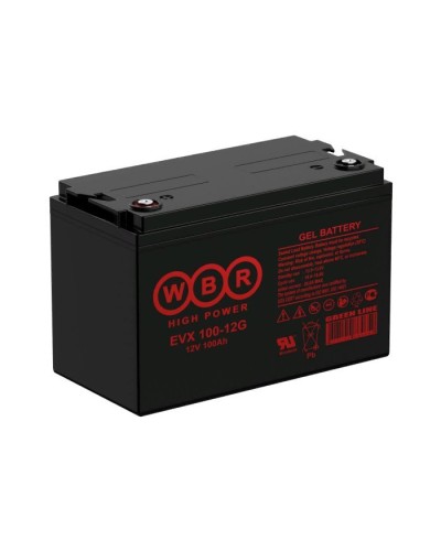 WBR EVX100-12G. Аккумулятор герметичный свинцово-кислотный. WBR в Сочи