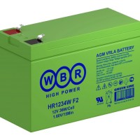 WBR HR1234W F2. Аккумулятор герметичный свинцово-кислотный. WBR