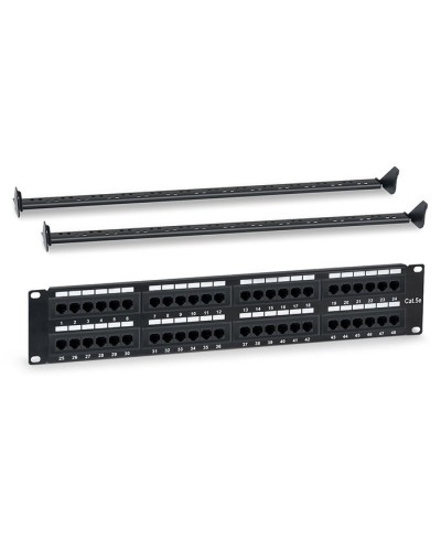WR-PL-48-C5E-D. Патч-панель 19. WRLine в Сочи