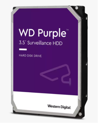HDD 1000 GB (1 TB) SATA-III Purple (WD10PURZ). Жесткий диск (HDD) для видеонаблюдения. Western Digital в Сочи