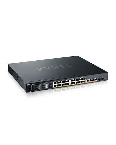 XMG1930-30HP-ZZ0101F. Гибридный мультигигабитный Smart L2+ коммутатор. ZYXEL в Сочи