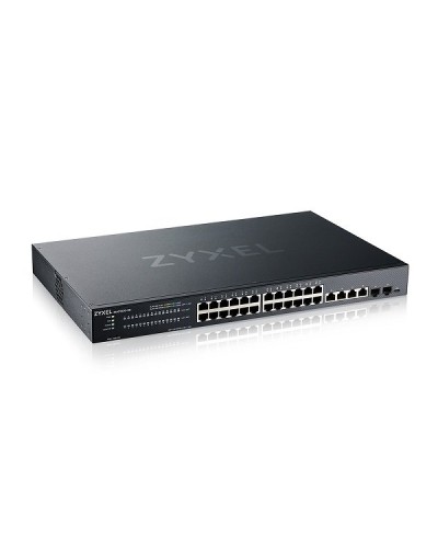 XMG1930-30-ZZ0101F. Гибридный мультигигабитный Smart L2+ коммутатор. ZYXEL в Сочи