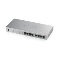 GS1008HP-EU0101F. Коммутатор сетевой PoE неуправляемый. ZYXEL