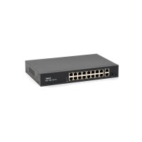 SKAT PoE-16E-2G-1S (4075). Коммутатор с питанием по PoE. Бастион