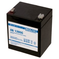 АБ 1205С. Аккумулятор стационарный свинцово-кислотный с регулирующим клапаном. Болид