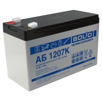 АБ 1207К. Аккумулятор стационарный свинцово-кислотный с регулирующим клапаном. Болид