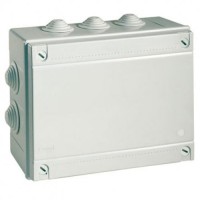 Коробка ответвительная с кабельными вводами IP55, 300х220х120 (54300). Коробка ответвительная. ДКС