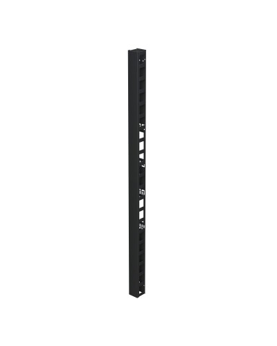 Организатор вертикальный с крышкой 47U, 90мм, для IT-CQE черный (R5VRPC4790B). Организатор вертикальный с крышкой. ДКС в Сочи