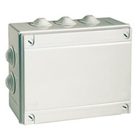 Коробка ответвительная с кабельными вводами IP55, 150х110х70 (54000). Коробка ответвительная. ДКС