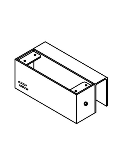 DBA-101 Glass Comfort. Комплект монтажный для цельностеклянной створки, для совместной работы с замком DB100.. dormakaba в Сочи